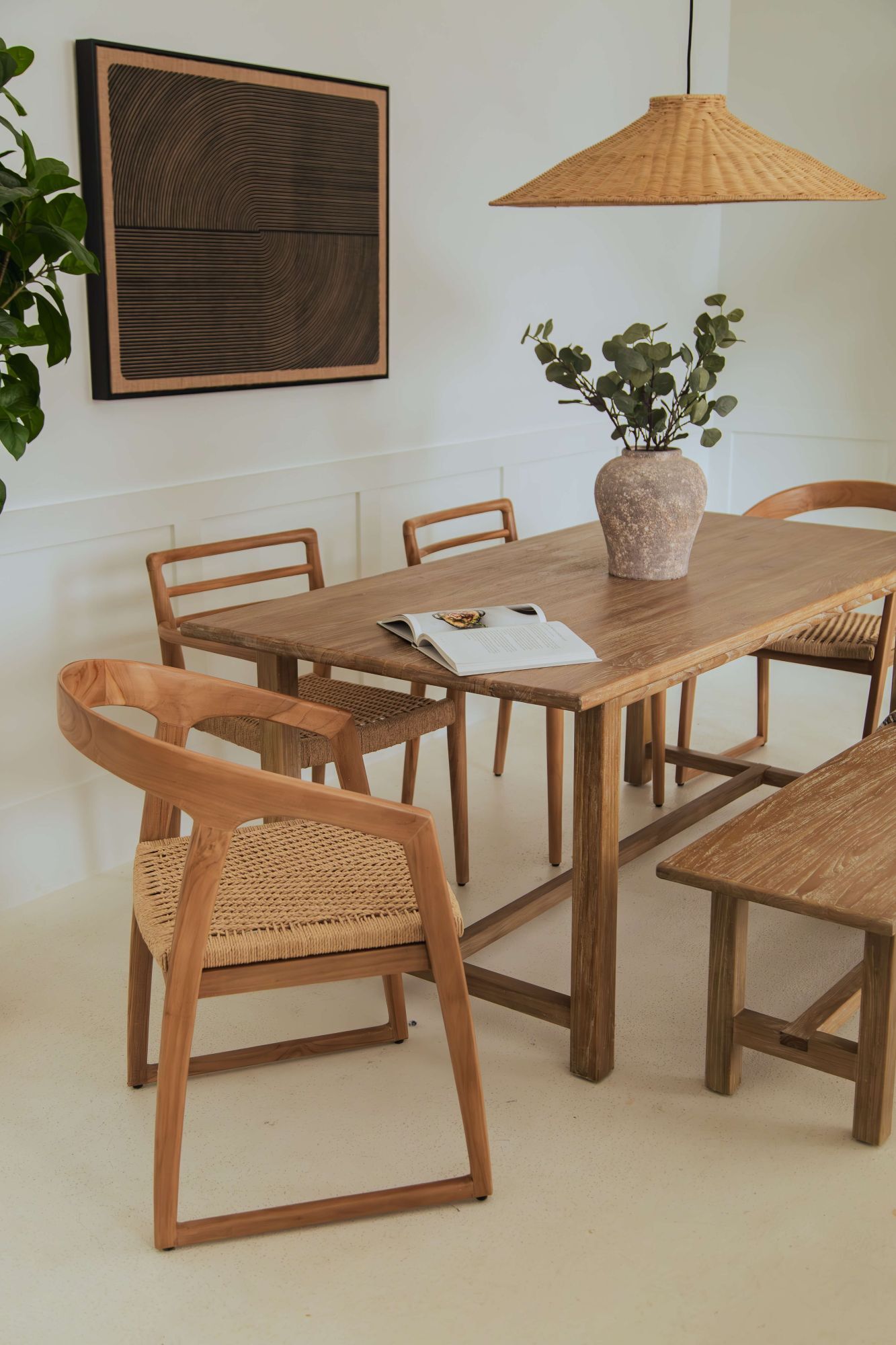 Olivia Teak Dinning Table