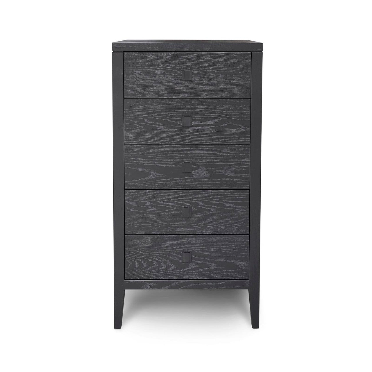 Hara 5 Drawer Tall Dresser - Black