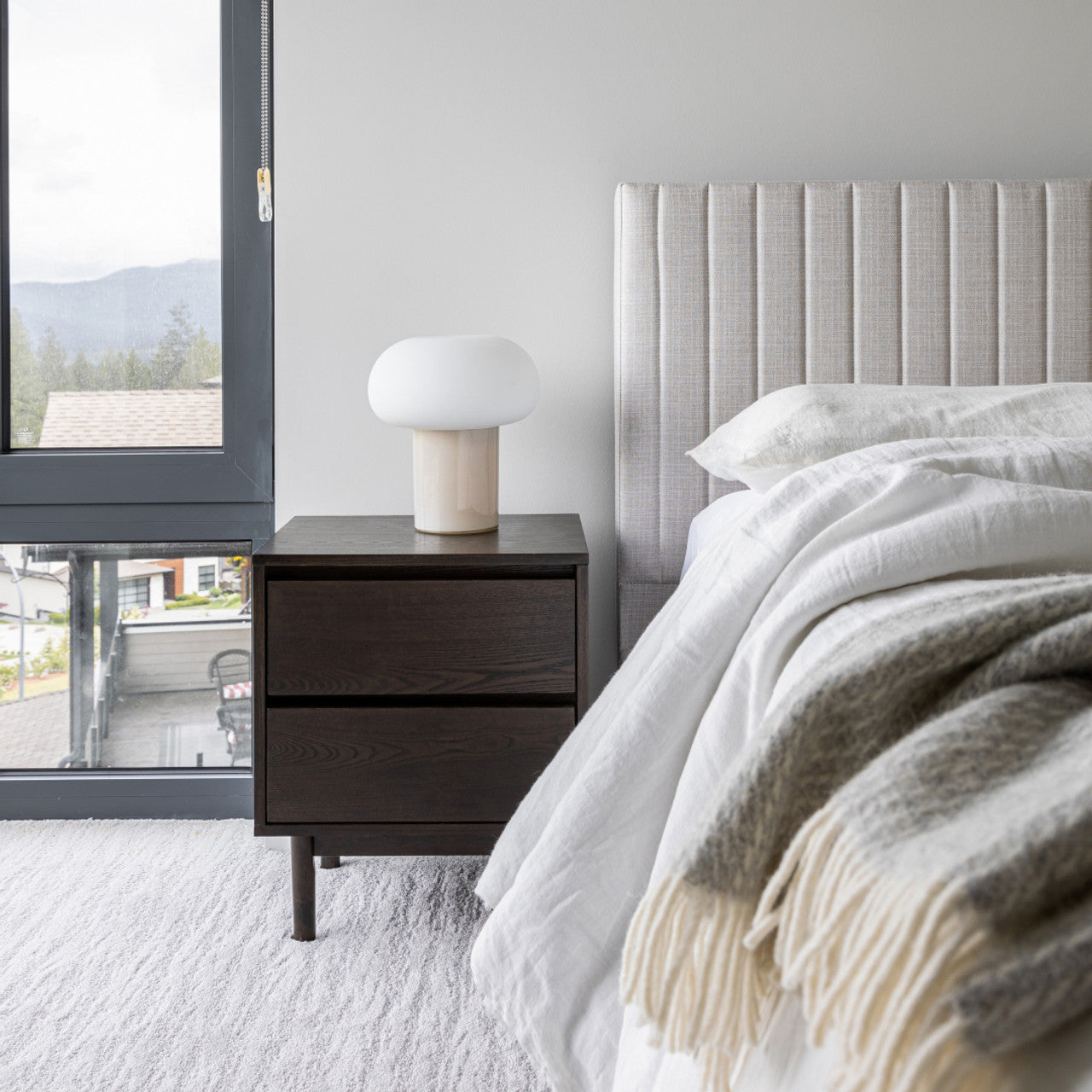 Bloor Nightstand - Dark Brown