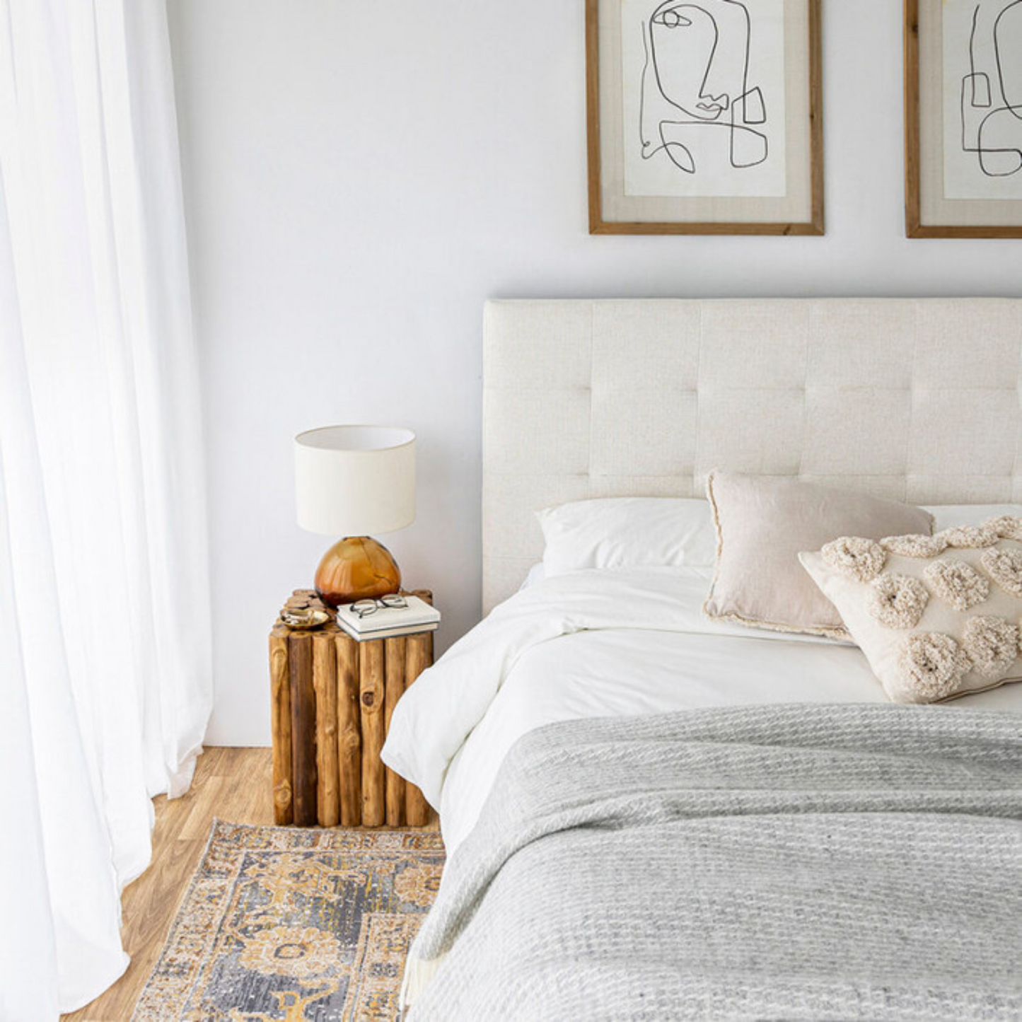 June Bed - Cream