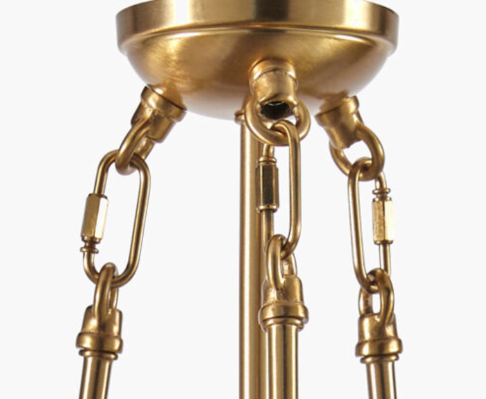 Chiswick Gold Pendant Ceiling Light