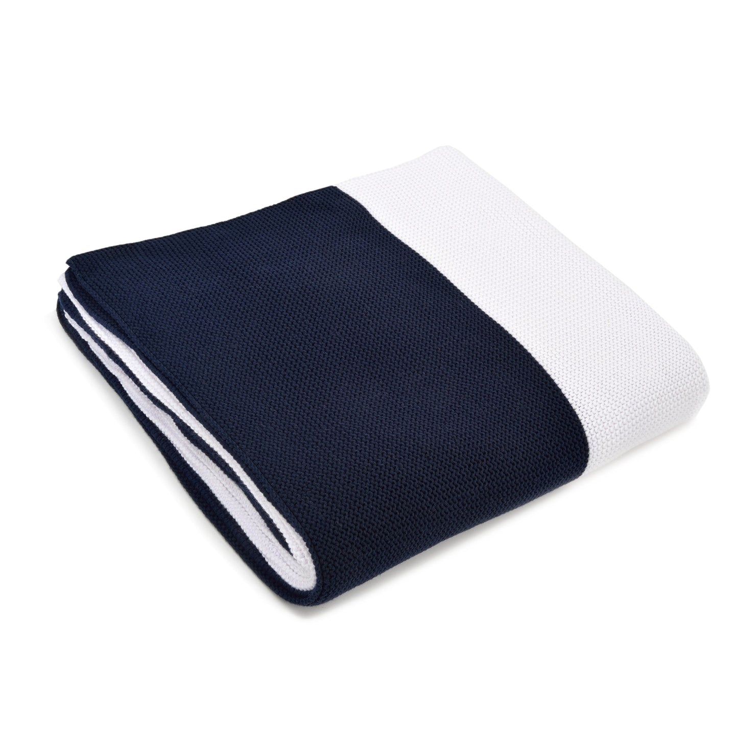 Hudson Pillow and Liam Throw Set - Navy