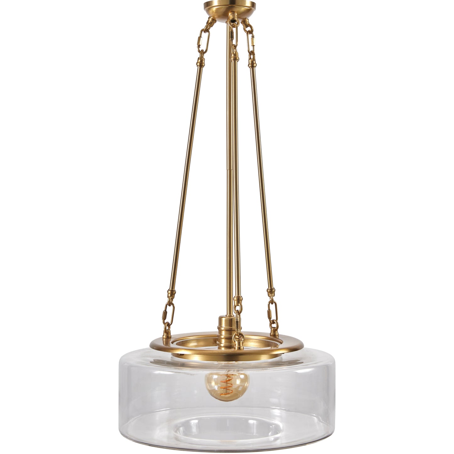 Chiswick Gold Pendant Ceiling Light