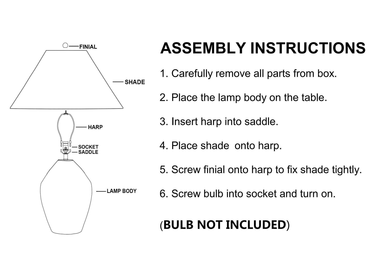 Amaryllis Accent Table Lamp