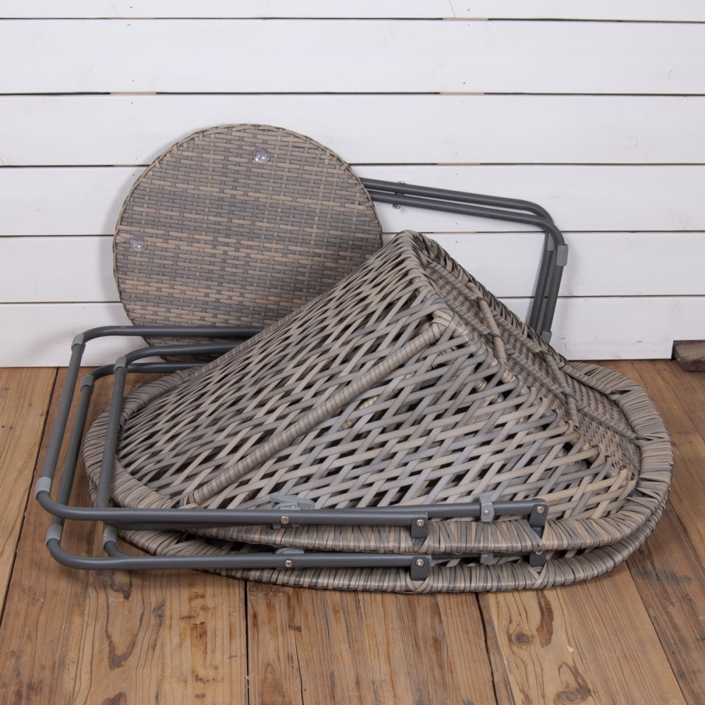 Indoor Outdoor Wicker Lounge Set