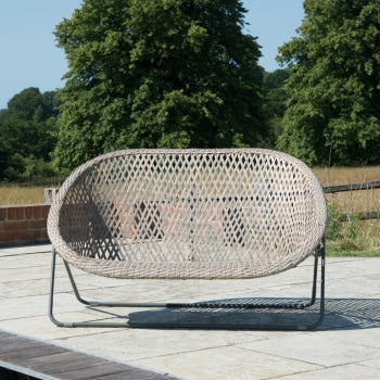 Indoor Outdoor wicker bench