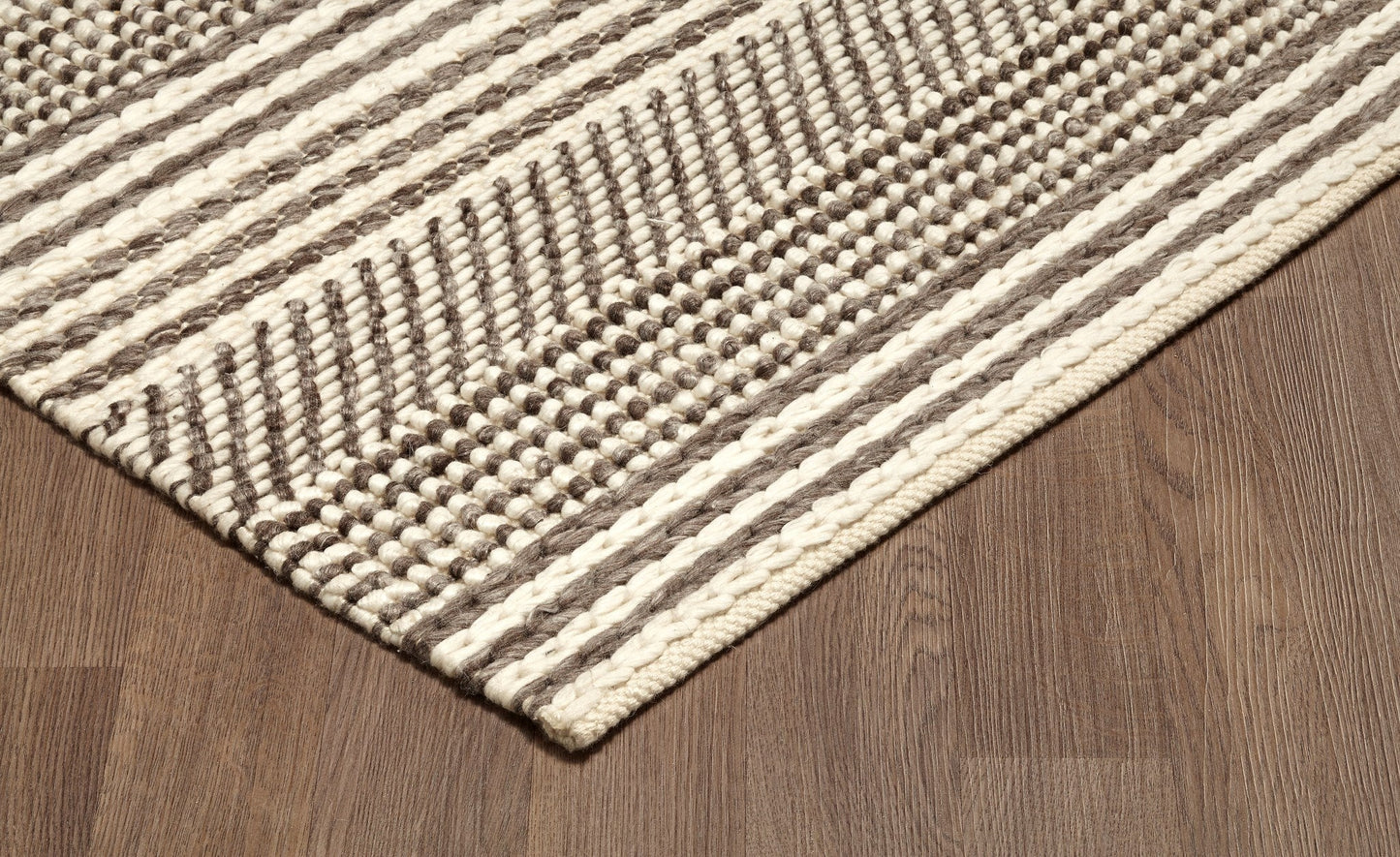 Esperanza Hand Woven Grey Ivory Area Rug ANCHORED IN MUSKOKA