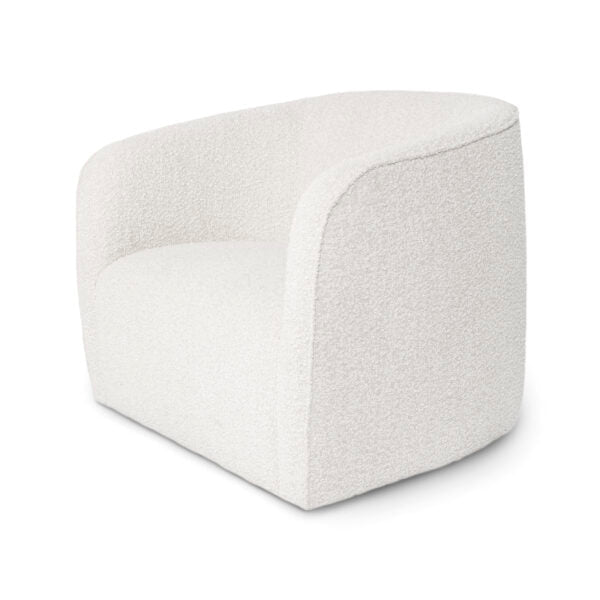 Evita Chair - Cream Bouclé ANCHORED IN MUSKOKA