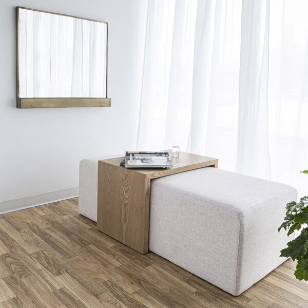 Forrest Coffee Ottoman ANCHORED IN MUSKOKA