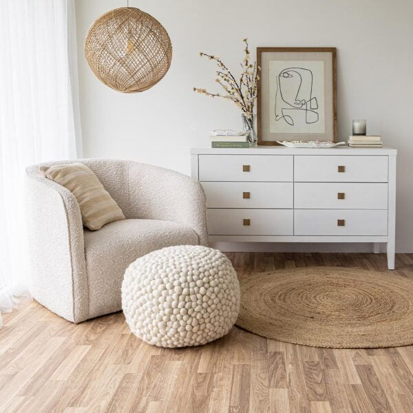 Hara 6 Drawer Dresser - White ANCHORED IN MUSKOKA