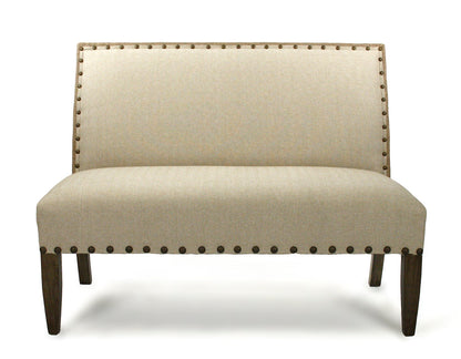 Natural Linen /Jute Bench