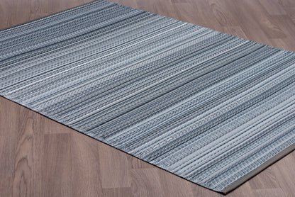 Indoor/Outdoor Grey Stripes Reversible Rug Outdoor Area Rug, Outdoor carpet, outdoor mat, picnic mat