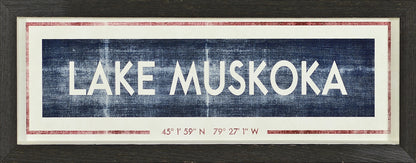 Sign – Lake Muskoka