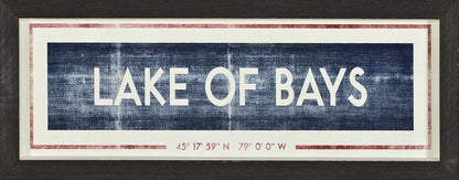 Sign – Lake Of Bays