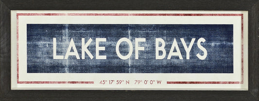 Sign – Lake Of Bays