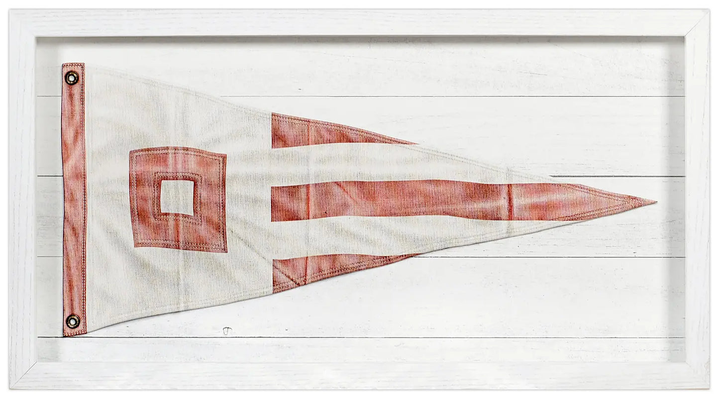 Yachting Burgee, Red