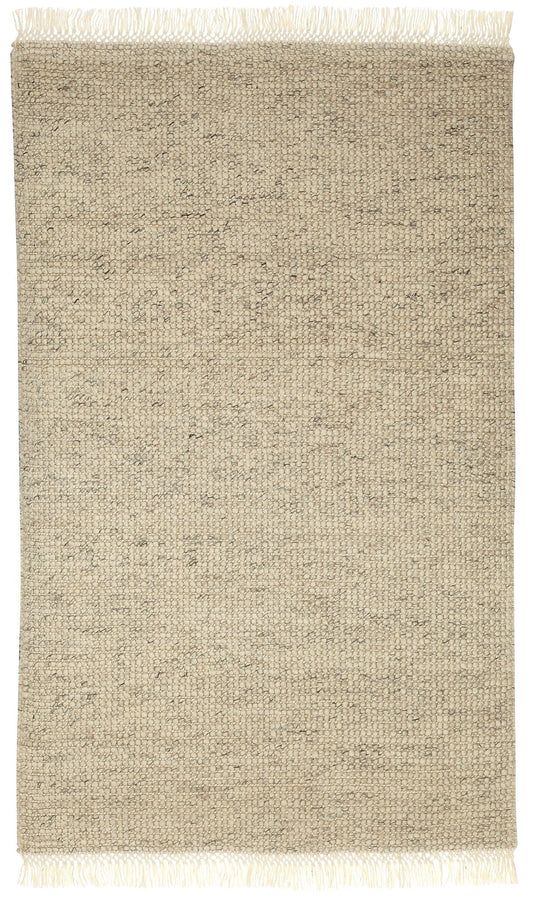 Zurich Hand Loomed Wool Ivory Natural Area Rug