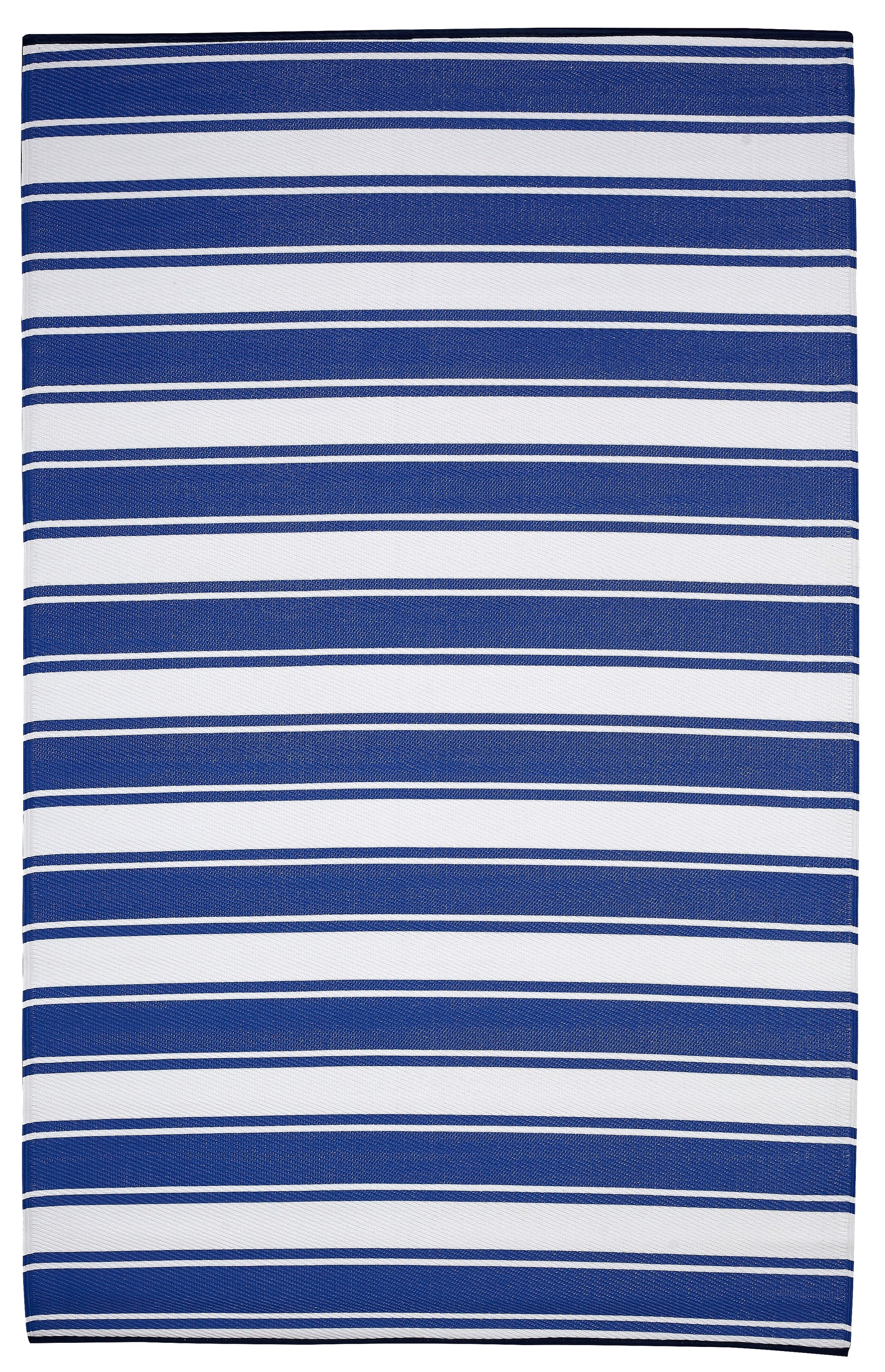 Indoor/Outdoor Blue White Stripes Reversible Rug Outdoor Area Rug, Outdoor carpet, outdoor mat, picnic mat