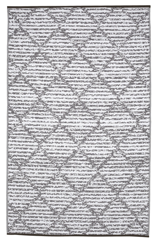 Indoor/Outdoor Grey White Reversible Rug Outdoor Area Rug, Outdoor carpet, outdoor mat, picnic mat