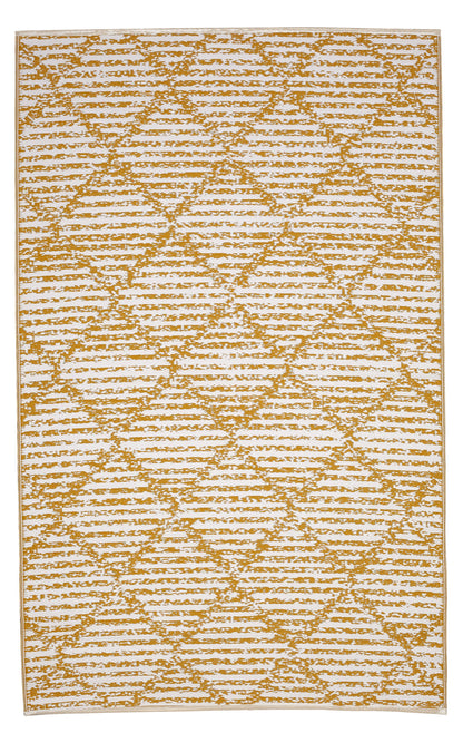 Indoor/Outdoor Orange White Reversible Rug Outdoor Area Rug, Outdoor carpet, outdoor mat, picnic mat