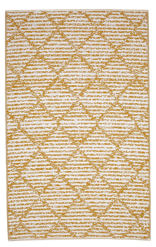 Indoor/Outdoor Orange White Reversible Rug Outdoor Area Rug, Outdoor carpet, outdoor mat, picnic mat