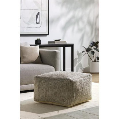 Derby Wool Cream pouf