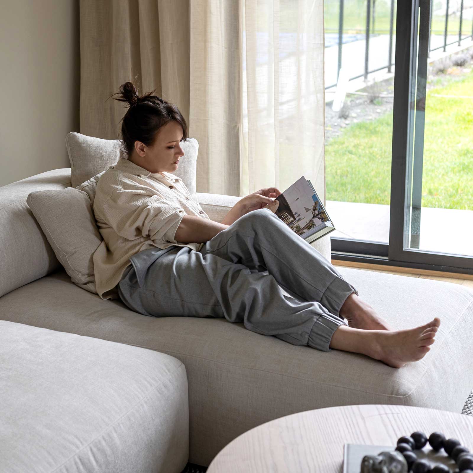 Aiza Sectional - customizable to fit your space and seating needs | Image 7 | InSTYLE Home & Rugs