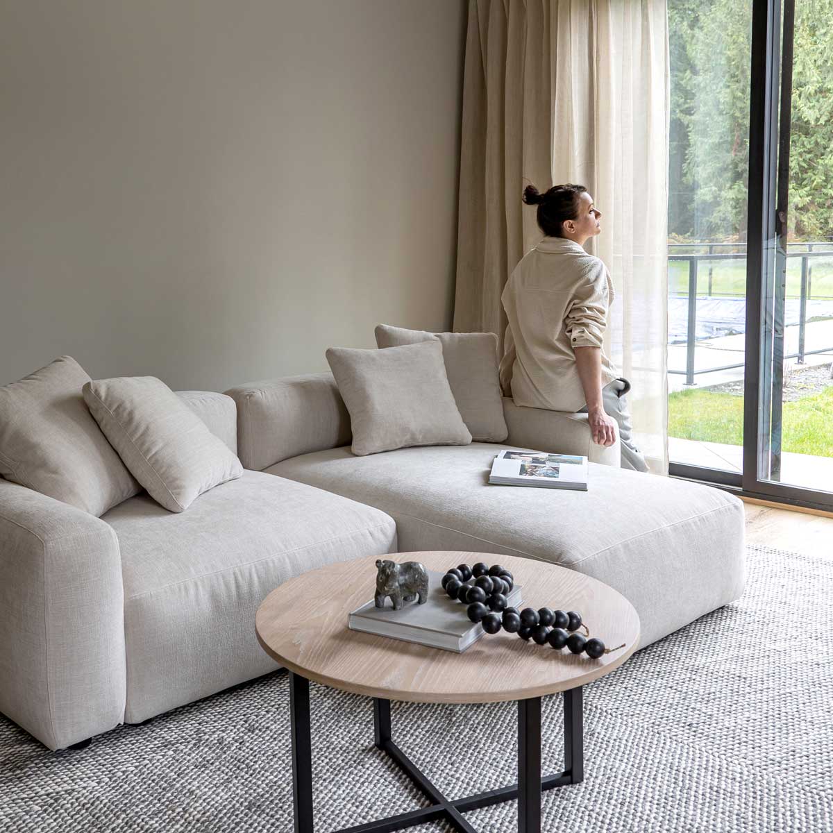 Aiza Sectional - customizable to fit your space and seating needs | Image 10 | InSTYLE Home & Rugs