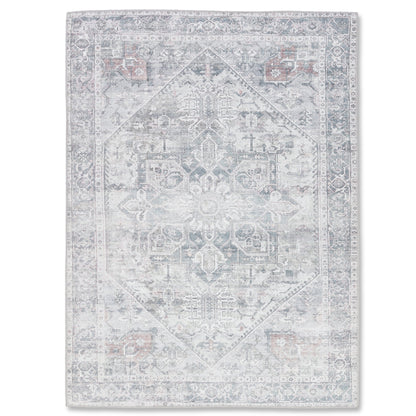 Aura Washable Spill Proof Rug Grey