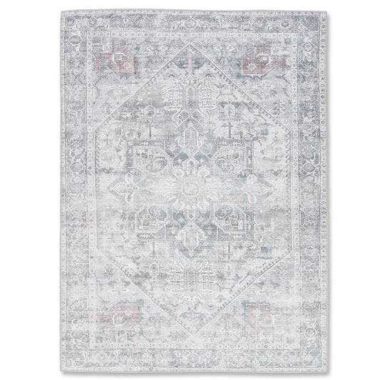 Aura Washable Spill Proof Rug Grey