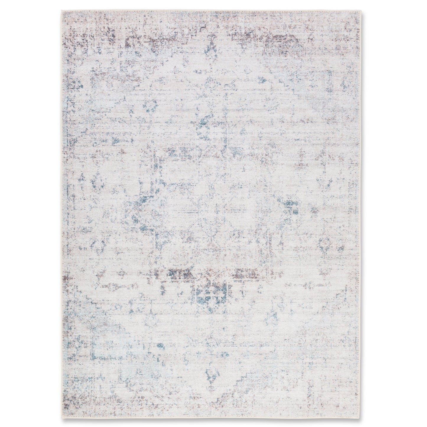 Aura Washable Spill Proof Rug Beige