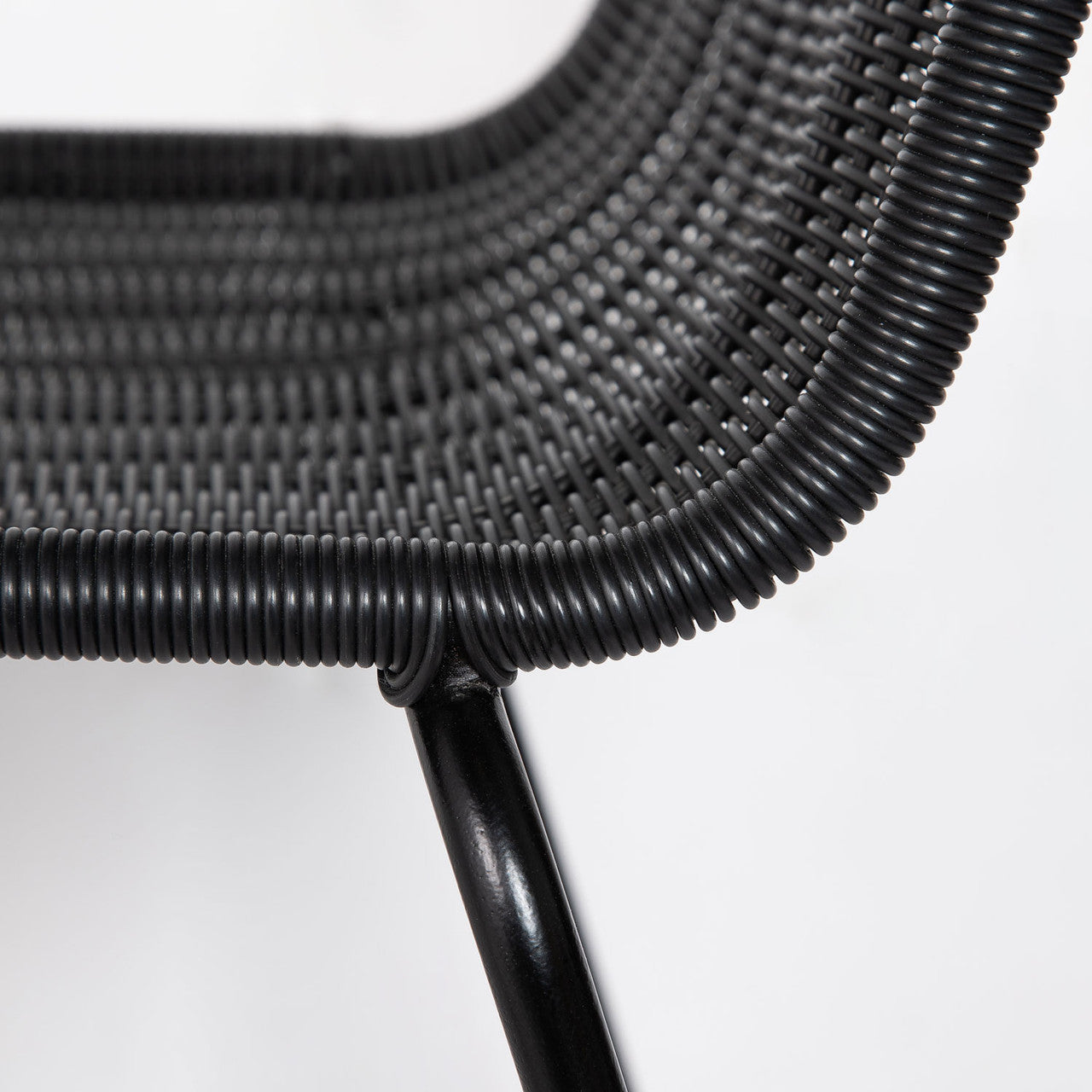 Calabria Stackable Dining Chair - Black