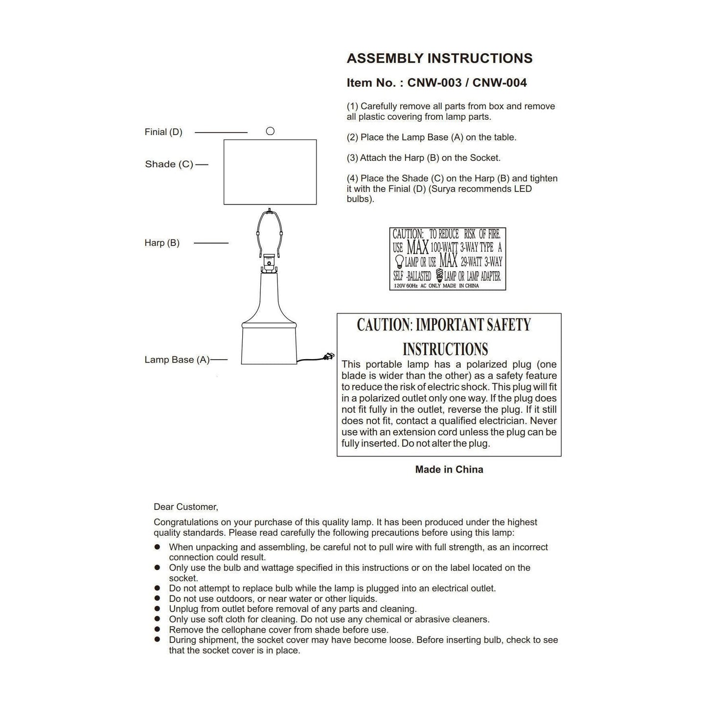 Conway Table Lamp