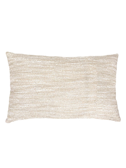 Dreamy Weave Beige Indoor Outdoor Pillows