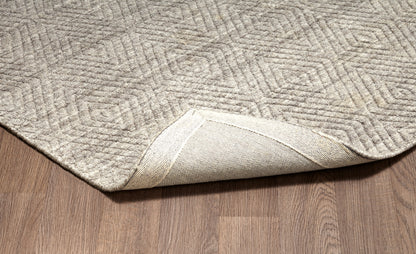 Estelle Taupe Wool Indoor Rug - Erbanica