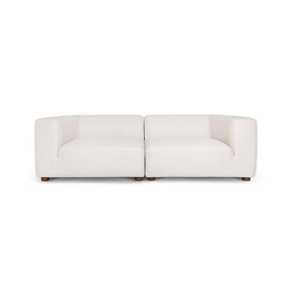 Faith Sectional -Cream Performance Fabric