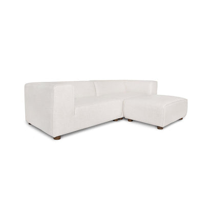 Faith Sectional -Cream Performance Fabric