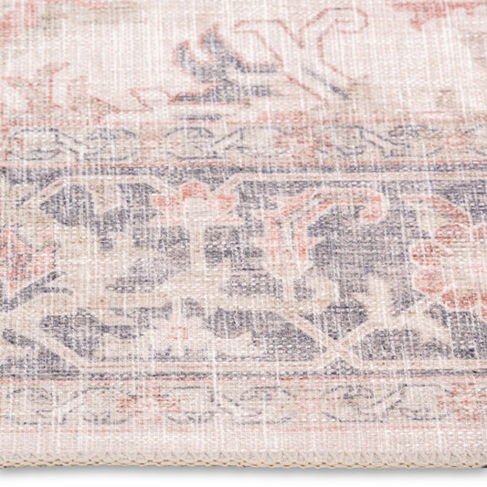 Vintage Coral Premium Washable Rug - Erbanica