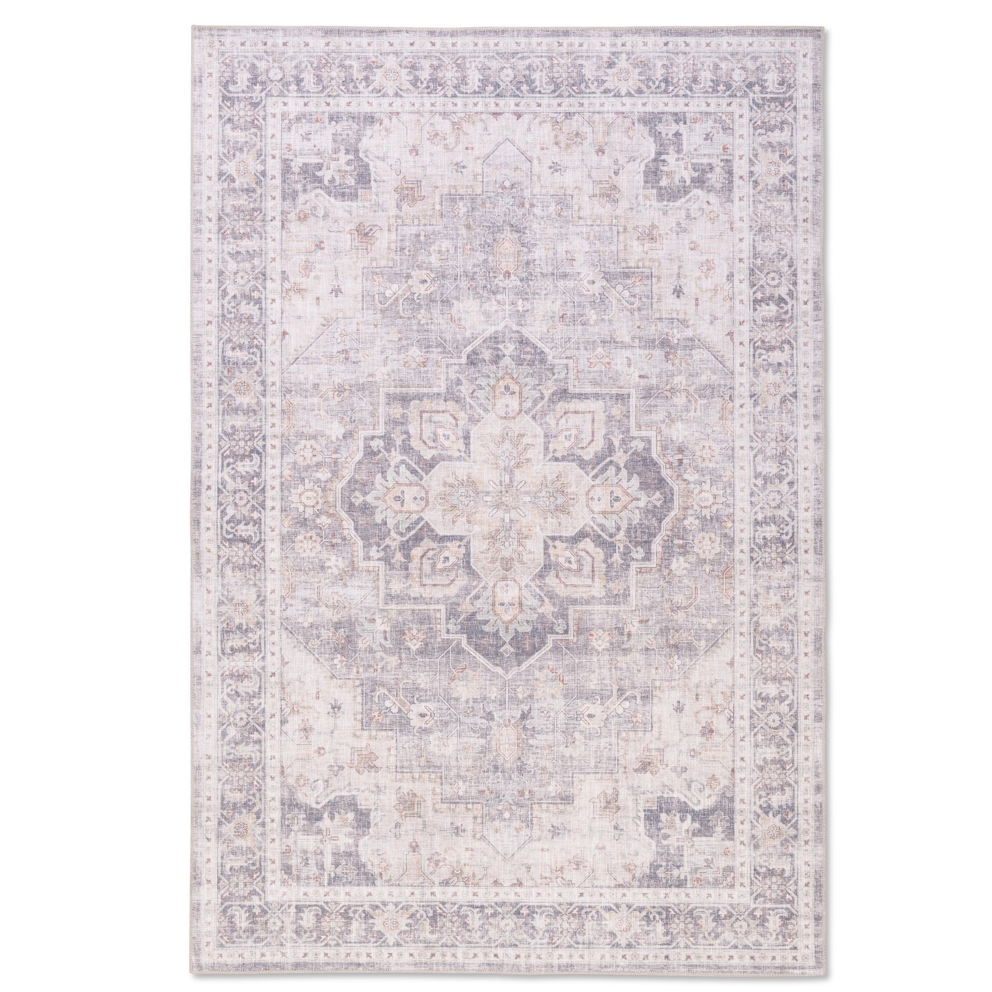 Medallion Quartz Premium Washable Rug - Erbanica