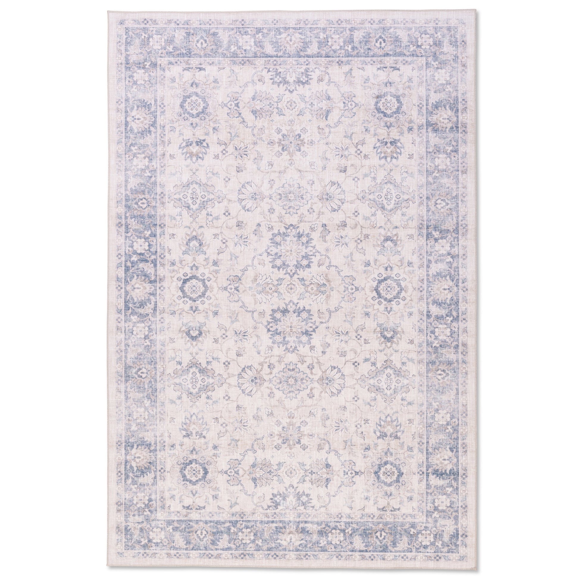 Blush Beige Premium Washable Rug - Erbanica