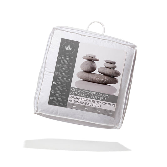 Gel Microfiber Down Alternative Poly Bed - Canadian Down & Feather Company 