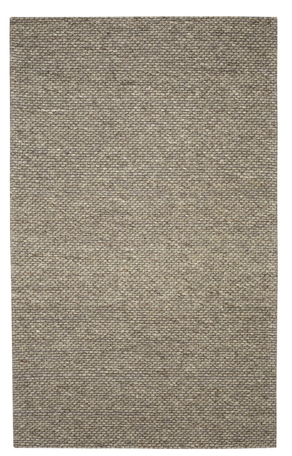 Chinook Grey Wool Indoor Rug, Area rug, Indoor carpet, Handmade, Soft