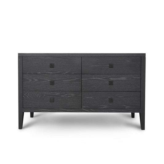 Hara 6 Drawer Dresser – Black
