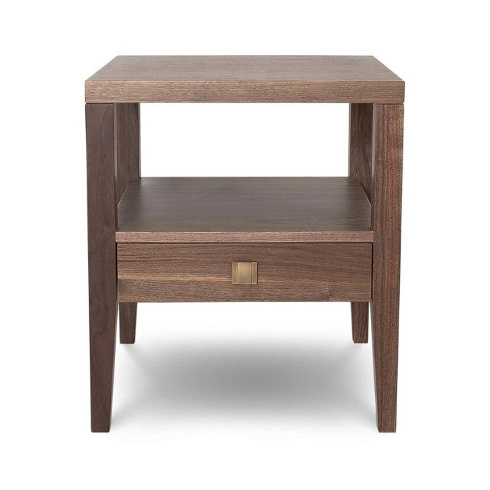 Hara 1 Drawer Accent Table - Frozen Walnut