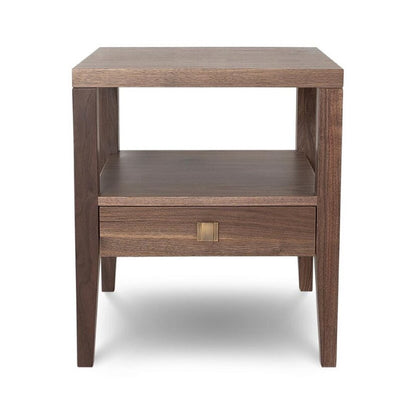 Hara 1 Drawer Accent Table - Frozen Walnut