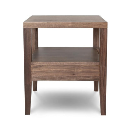 Hara 1 Drawer Accent Table - Frozen Walnut