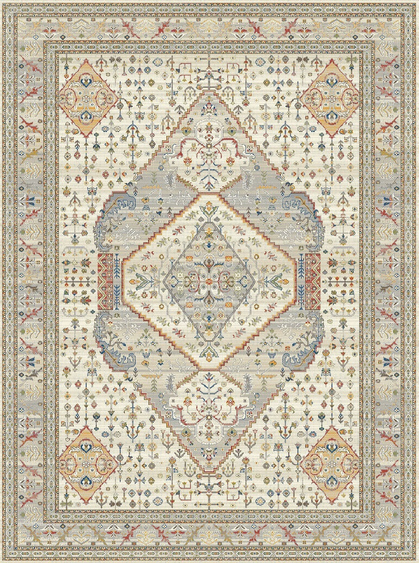 Heirloom Transitional Multicoloured Rug