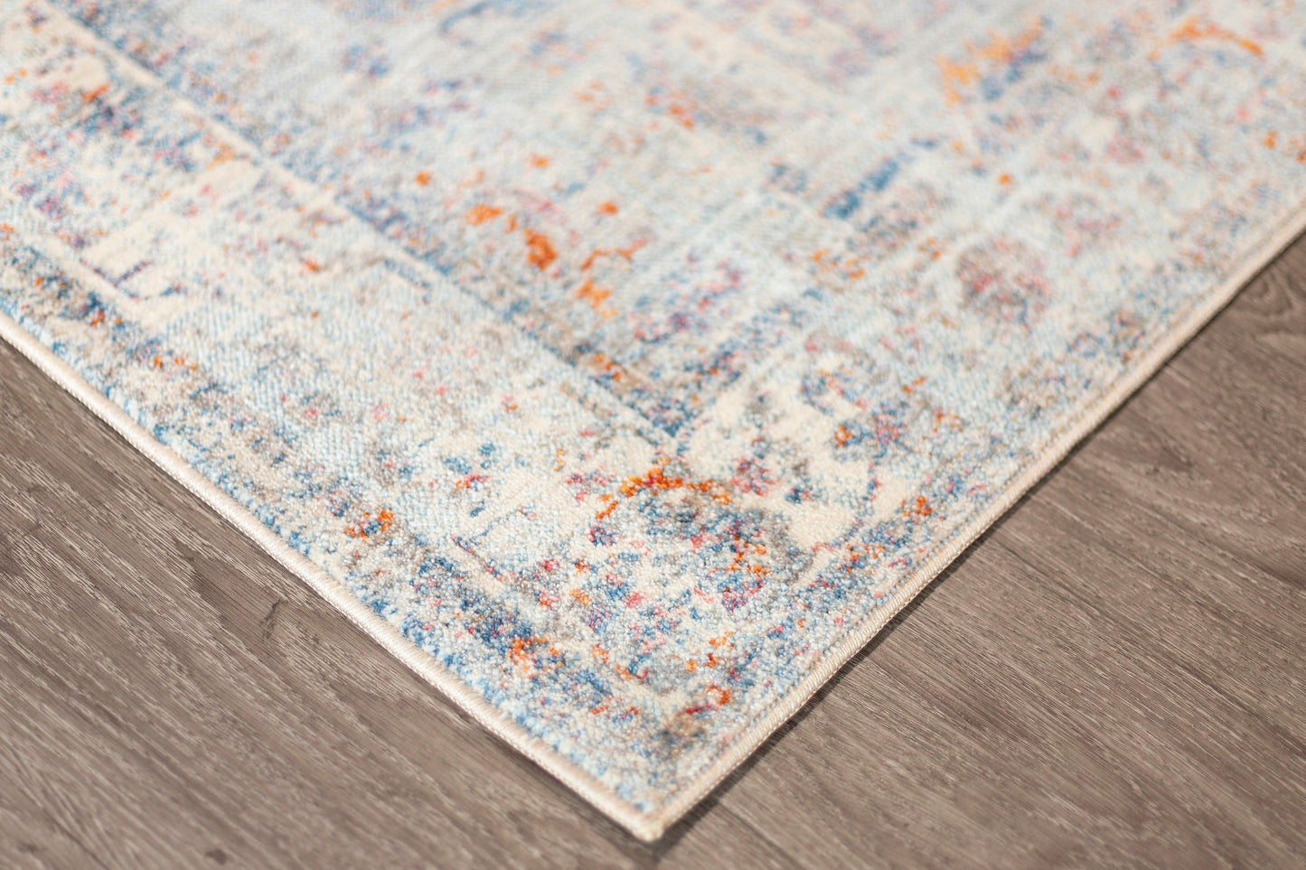 Heirloom Transitional Grey Blue Rug