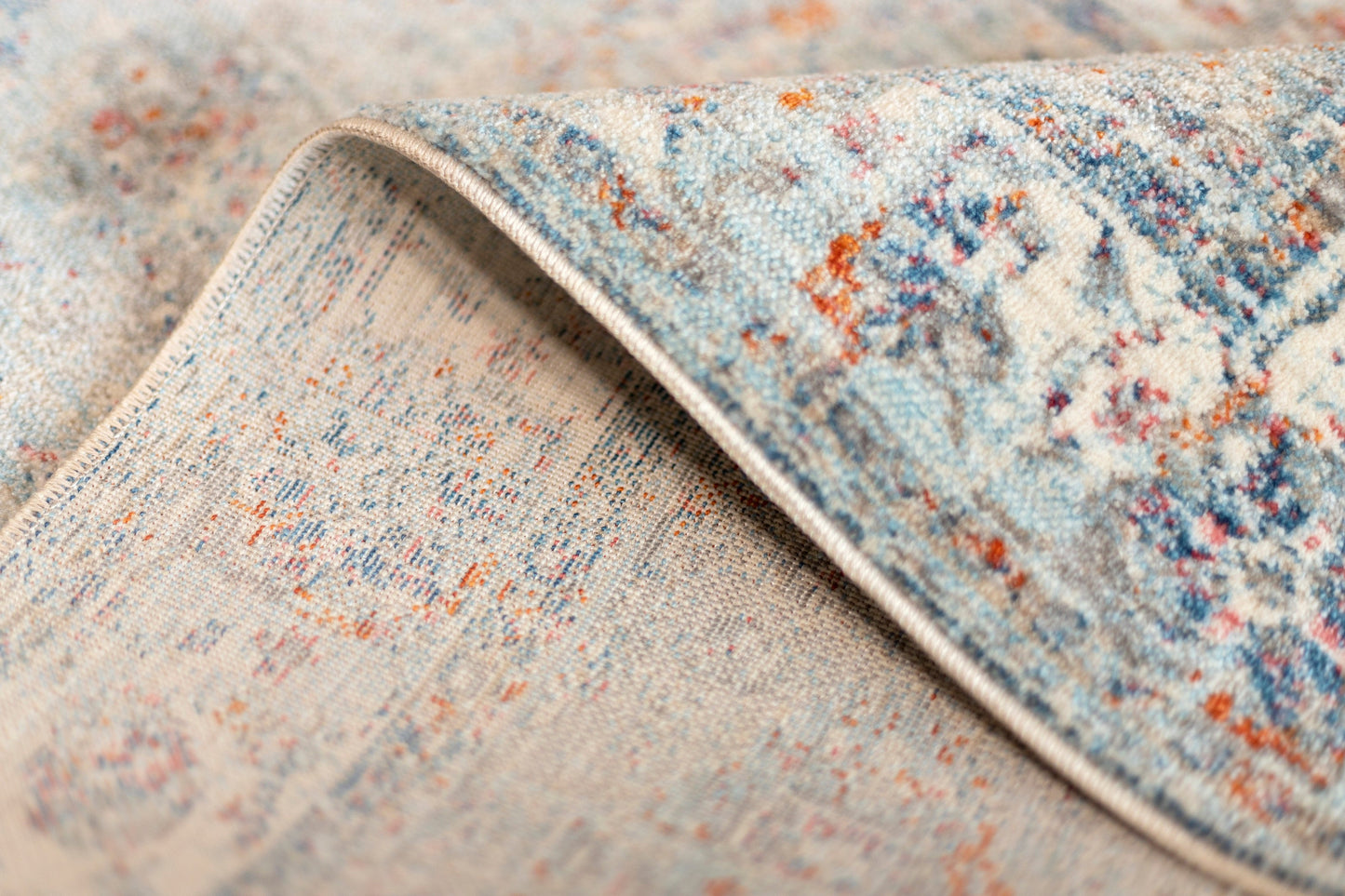 Heirloom Transitional Grey Blue Rug