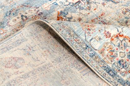 Heirloom Transitional Grey Blue Rug